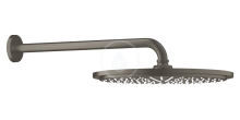 Grohe Rainshower Cosmopolitan Hlavov sprcha 310, sprchov rameno 380 mm, 1 proud, kartovan tmav grafit 26066AL0