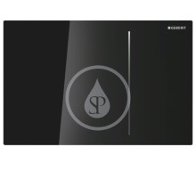 Geberit Sigma70 Ovldac tlatko Sigma70, pro splachovac ndrku pod omtku Sigma 12 cm, ern 115.620.SJ.1