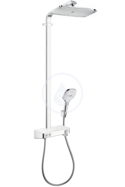 Showerpipe 360 ST 1jet, termostatick sprchov baterie, sprchov rameno 380 mm, bl/chrom