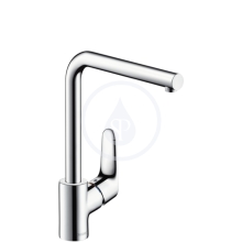 Hansgrohe Focus E2 Pkov dezov baterie 280 s oton vtokem, vzhled nerezu 31817800