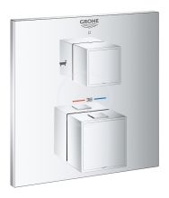 Grohe Termostatick baterie pod omtku pro 2 spotebie, chrom 24155000