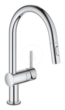 Grohe MintaTouch Elektronick dezov baterie s vsuvnou sprkou, chrom 31358002