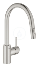 Grohe Concetto Dezov baterie s vsuvnou sprkou, supersteel 31483DC2