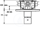 Termostatick baterie pod omtku, chrom