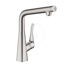 Hansgrohe Metris New Pkov dezov baterie, vzhled nerezu 14883800