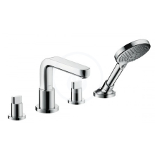 Hansgrohe Metris S tyotvorov vanov baterie na okraj vany s vtokem 171 mm, chrom 31446000