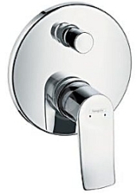 Hansgrohe Metris New Vanov pkov baterie pod omtku, chrom 31487000