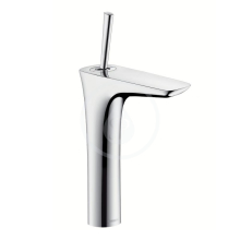 Hansgrohe PuraVida Pkov umyvadlov baterie 200 s odtokovou soupravou Push-Open, chrom 15081000