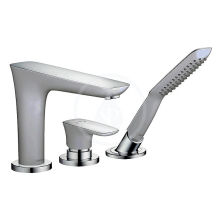 Hansgrohe PuraVida Totvorov vanov pkov baterie na okraj vany, chrom 15432000