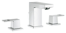 Grohe Eurocube Umyvadlov 3-otvorov baterie, chrom 20351000