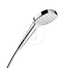 Hansgrohe Croma Select E Ruční sprcha 1jet EcoSmart 9l/min, bílá/chrom 26815400