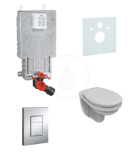 Grohe Uniset Sada pro zvsn WC + klozet a sedtko Ideal Standard Quarzo 38643SET-KR