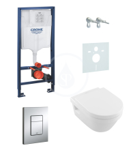 Grohe Rapid SL Sada pro zvsn WC + klozet a sedtko Villeroy & Boch 38528SET-KB