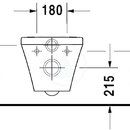 Zvsn WC, Rimless, bl