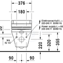 Zvsn WC pro SensoWash, s WonderGliss, bl