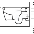 Zvsn WC, s HygieneGlaze, alpsk bl