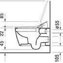 Zvsn WC Rimless pro Sensowash, bl