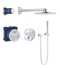 Grohe SmartControl Perfect Sprchov set s bateri pod omtku, 310 mm, chrom 34709000