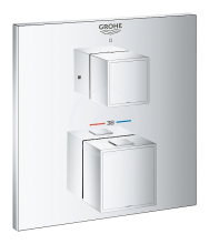 Grohe Termostatick sprchov baterie pod omtku, chrom 24153000