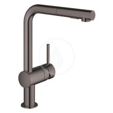 Grohe Minta Dezov baterie s vsuvnou sprkou, Hard Graphite 30274A00