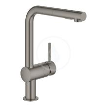 Grohe Minta Dezov baterie s vsuvnou sprkou, kartovan Hard Graphite 30274AL0