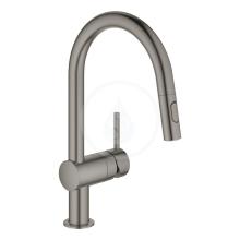 Grohe Minta Dezov baterie s vsuvnou sprkou, kartovan Hard Graphite 32321AL2