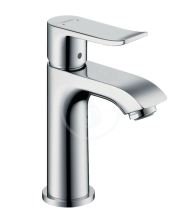 Hansgrohe Metris New Pkov umyvadlov baterie 100, s vpust, chrom 31088000