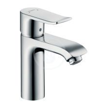 Hansgrohe Metris New Pkov umyvadlov baterie 110, s vpust, chrom 31080000