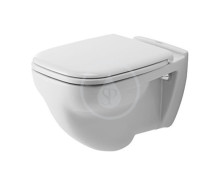 Duravit D-Code Závěsné WC, ploché splachování, alpská bílá 22100900002