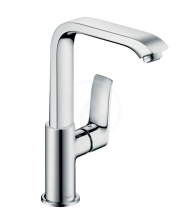 Hansgrohe Metris New Pkov umyvadlov baterie 230 s odtokovou soupravou Push-Open, chrom 31187000