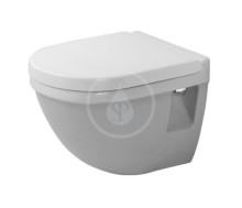 Duravit Starck 3 Závěsné WC Compact, s HygieneGlaze, alpská bílá 2202092000