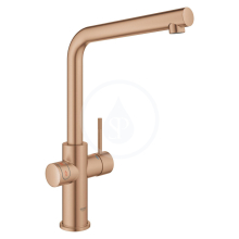 Grohe Red Dezov baterie Duo s ohevem vody a filtrac, zsobnk M, kartovan Warm Sunset 30327DL1