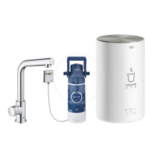 Grohe Red Dezov ventil Mono s ohevem vody a filtrac, zsobnk M, chrom 30339001