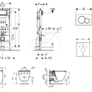 Set pedstnov instalace, klozetu a sedtka Ideal Standard, tlatka Sigma01, Aquablade, SoftClose, alpsk bl