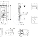 Set pedstnov instalace, klozetu a sedtka Ideal Standard, tlatka Sigma30, Aquablade, SoftClose, bl/chrom