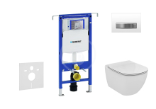 Geberit Duofix Set pedstnov instalace, klozetu a sedtka Ideal Standard, tlatka Sigma50, Aquablade, SoftClose, alpsk bl 111.355.00.5 NU8