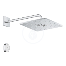 Grohe Rainshower SmartConnect Hlavov sprcha 310 Cube 9,5 l/min s ramenem a dlkovm ovldnm, 2 proudy, chrom 26642000