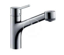 Hansgrohe M52 Dezov baterie Talis s vsuvnou sprkou, EcoSmart, chrom 32845000