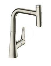 Hansgrohe M51 Dezov baterie Talis Select s vsuvnou sprkou, vzhled nerezu 72824800