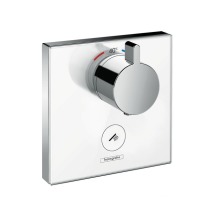 Hansgrohe Shower Select Glass Highflow termostat pod omtku pro 1 spotebi a jeden dodaten vvod, chrom 15735400