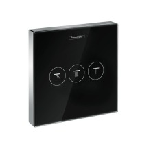Hansgrohe Shower Select Podomítkový ventil pro 3 spotřebiče, černá/chrom 15736600