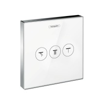 Hansgrohe Shower Select Podomítkový ventil pro 3 spotřebiče, bílá/chrom 15736400