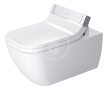 Duravit Happy D.2 Závěsné WC pro bidetové sedátko SensoWash, Rimless, s HygieneGlaze, alpská bílá 2550592000