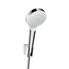 Hansgrohe Crometta Sprchov souprava 100 s drkem Porter, 1jet, EcoSmart 9 l/min, bl/chrom 26569400