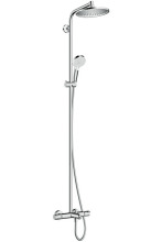 Hansgrohe Crometta Sprchov souprava S 240 Showerpipe k van termostat, chrom 27320000