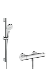 Hansgrohe Crometta Sprchov souprava Vario Ecostat 1001CL Combi, 650 mm, bl/chrom 27812400