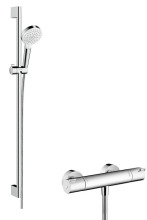 Hansgrohe Crometta Sprchov souprava Vario Ecostat 1001CL Combi, 900 mm, bl/chrom 27813400