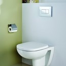 WC sedtko softclose, 366 x 428 x 27 mm, bl