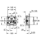 Grohe Rapido Univerzln vestavbov tleso Smartbox 35600000