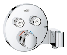 Grohe Grohtherm SmartControl Termostatick sprchov podomtkov baterie, 2 ventily, s drkem na sprchu, chrom 29120000